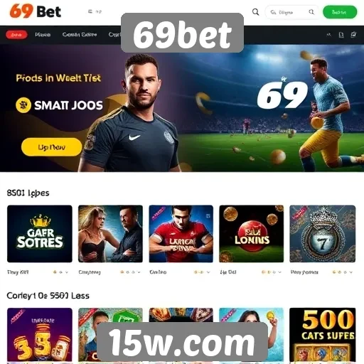 Resumo das principais funcionalidades do site 69bet